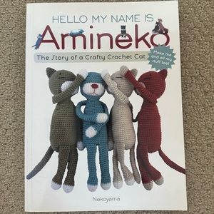 Amineko Cat Crochet Pattern Book NEW